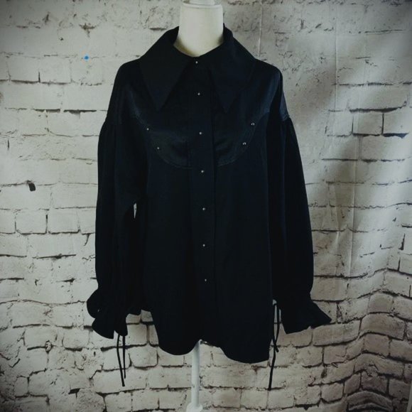 VIVIENNE HU VISCOSE SHIRT - Picture 3 of 3